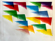 Piero Dorazio acquaforte originale firmata a mano numerata _Giulio Turcato