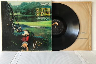 Regimental Band Black Watch SCOTTISH SPLENDOR 1957 RCA Victor Mono