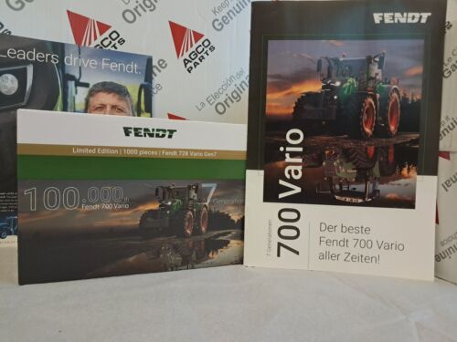 Wiking 1:32 Fendt 728 Gen 7 100000 Limited Edition 1000 OVP neu Prospekte - Bild 12 von 14