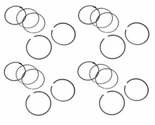 Set of 4 Piston Ring Set - Standard (90.00 mm) GOETZE 08-963300-00 for Saab