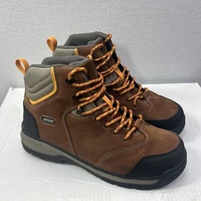 Bogs Bedrock 6" CT Waterproof Men's Work Boots, Brown Multi, Men’s Size 13