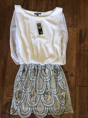 tfnc sequin shift dress