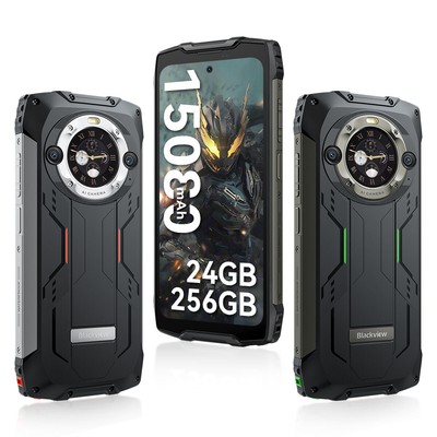 Blackview Smartphone BV9300Pro 24GB+256GB Outdoor Handy 4G ohne Vertrag 15080mAh