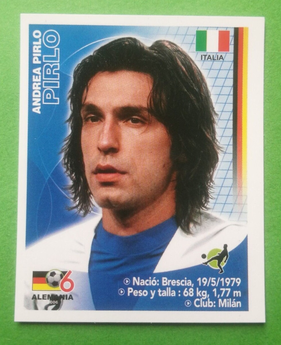2006 Navarrete Germany World Cup FIFA #236 ANDREA PIRLO Italy Team
