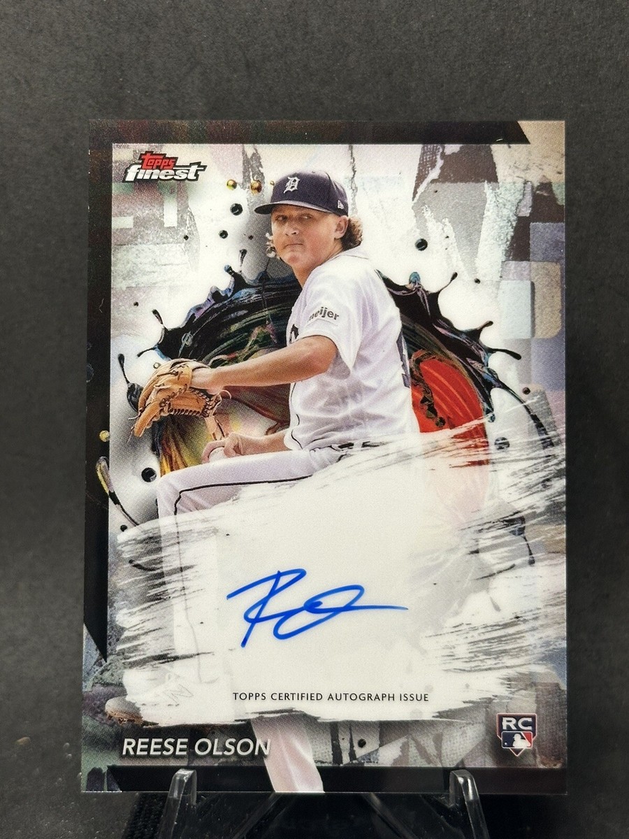 2024 Topps Finest Reese Olson RC Auto | eBay