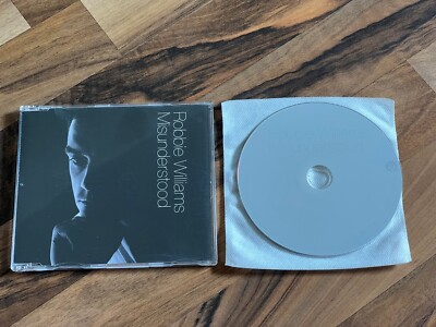 ROBBIE WILLIAMS Misunderstood OOP 2004 EUROPEAN CD single take that