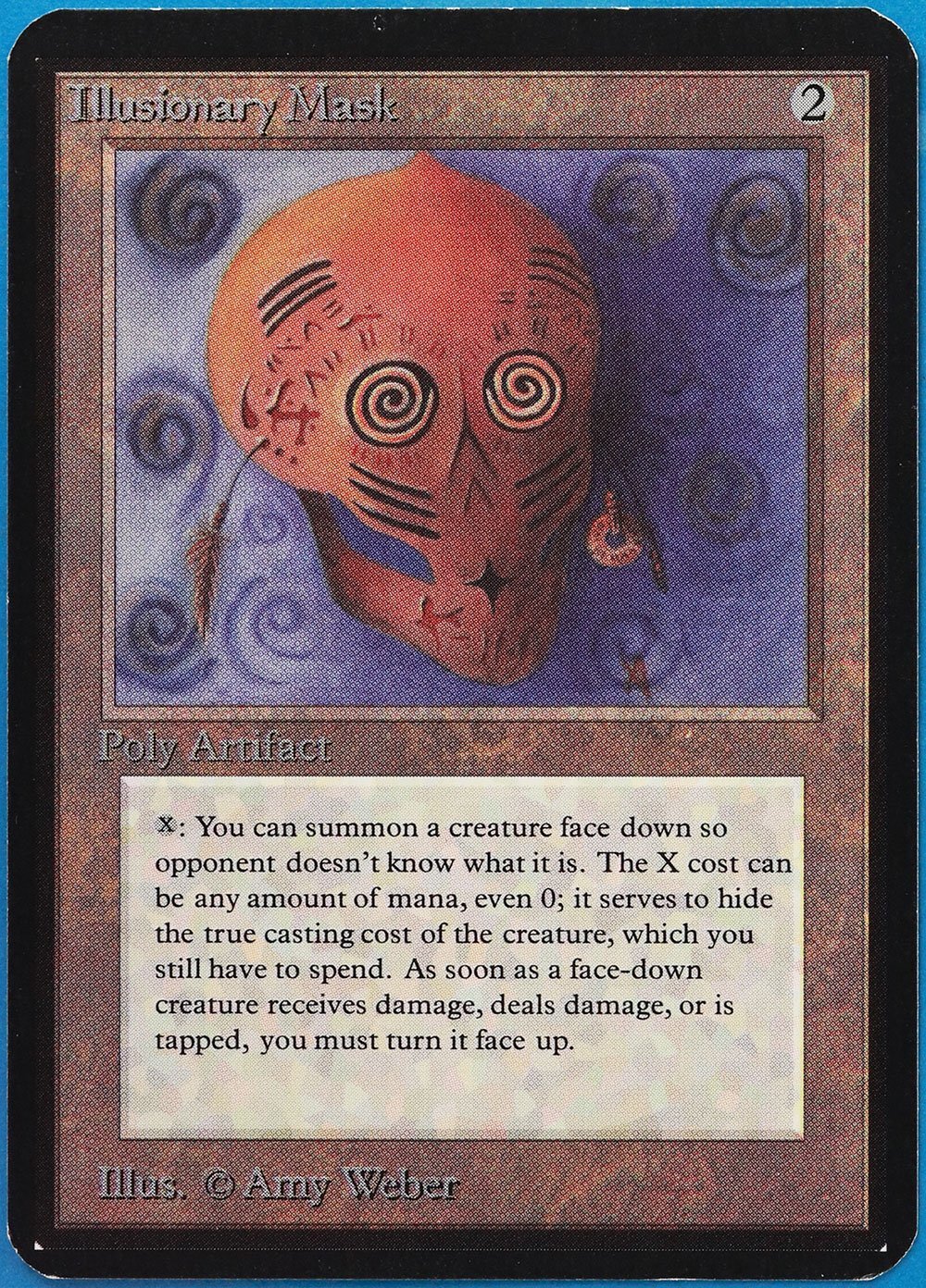Illusionary Mask Alpha NM (Reserved List Rare MTG Magic Card) (483986) ABUGames