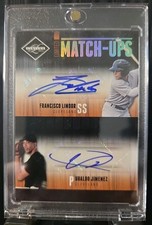 Francisco Lindor/Pubaldo Jimenez 2011 Limited Match-Ups #12 Dual Rookie Auto /49