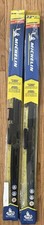 Lot Of 2 Michelin High Performance Conventional Windshield Wiper Blade 22