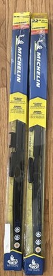 LOT OF 2 Michelin High Performance Conventional Windshield Wiper Blade, 22''