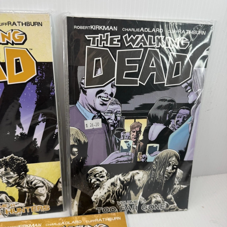 The Walking Dead Graphic Novel Lot – Volumes 10, 11, 13, 15, 18 (PB, Sealed) - image 4 of 4