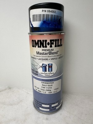 Omni-Fill MasterBlend Premium Automotive Spray Paint-Grimmspeed Rally Blue