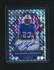 BRANDON STEPHENS 2021 WILD CARD ALLUMINATION HOLO LUX AUTO PARALLEL 64/99 #ABC-A