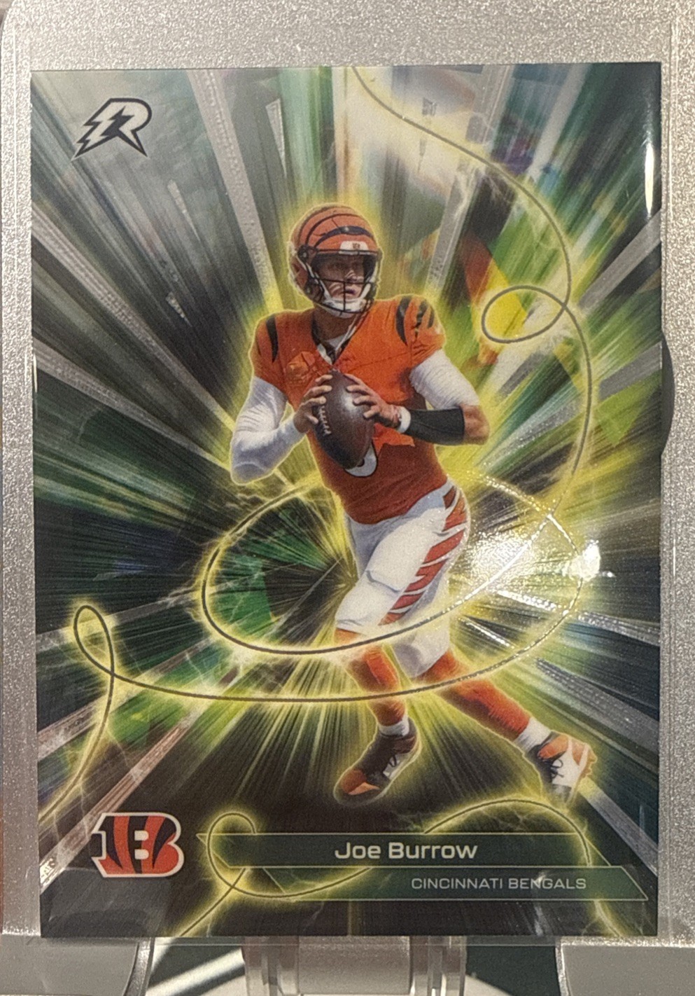 Topps 2025 Resurgence Joe Burrow Conductors C-2 Cincinnati Bengals Refractor