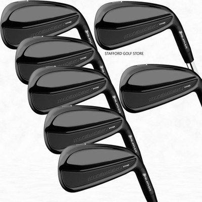 Orlimar Intercept MB Black PVD Golf Iron Sets 5-GW STIFF Flex RH Steel Shafts