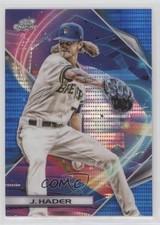 2022 Topps Cosmic Chrome Blue Moon Refractor 75/99 Josh Hader #75 08vv