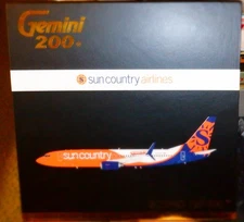 Gemini Jets 1:200  Sun Country  Airlines  737-800  #N842SY  - 2SCX1184  40 Years