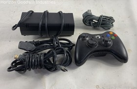 Microsoft Xbox 360 E Console W/ Kinect & Games (Powers On/Factory Reset)