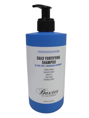 BAXTER DAILY FORTIFYING SHAMPOO ALL HAIR TYPES 16 OZ NWOB