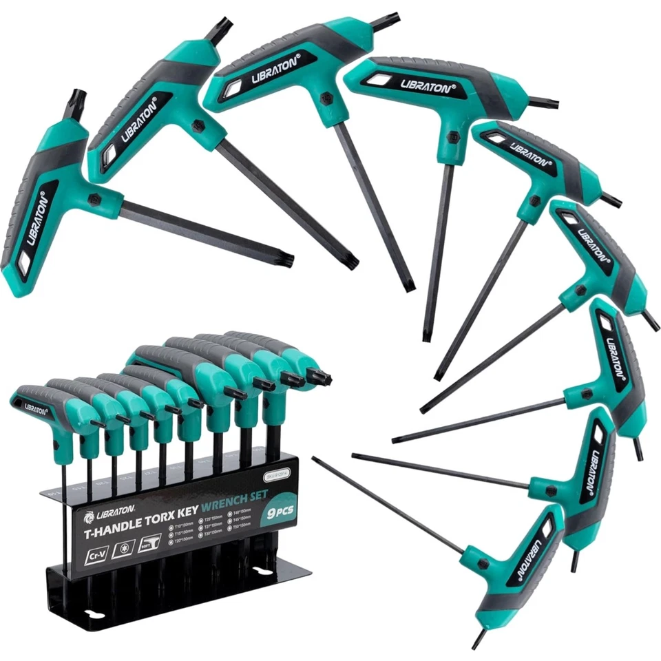 Torx Schraubendreher Satz, T10-T50, T-Griff, Fahrrad, Auto, Reparatur