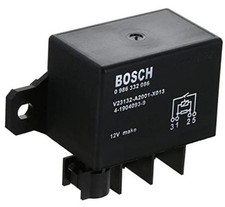0986332086 Normal Open Power Relay - 4 Contacts, 12V, 150A; Resistor; with