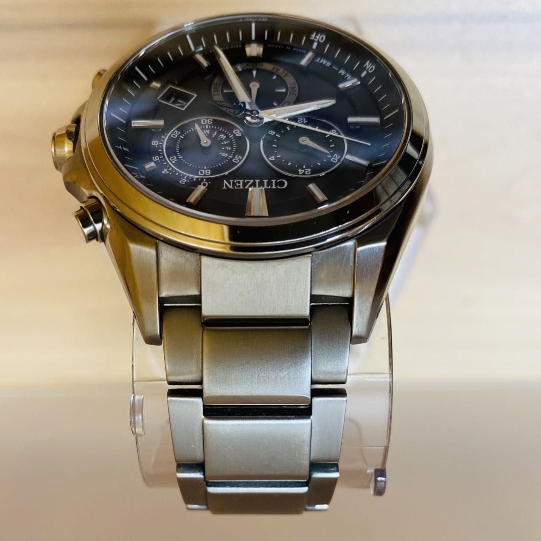 Citizen Attesa Eco Drive At3050-51E Analog Solar Men Atessa Eco