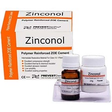 Juego PL de cemento temporal de alta resistencia a base de ZINCONOL ZOE dental
