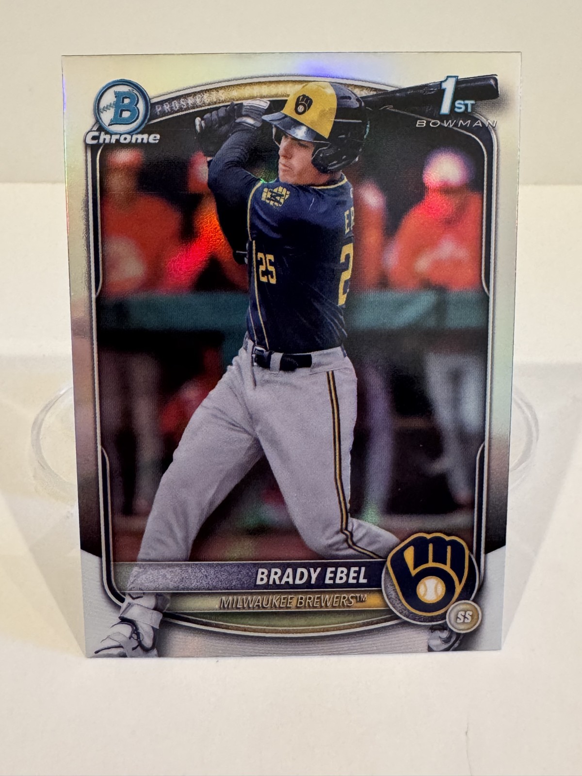 2025 Bowman Draft - Chrome Brady Ebel #BDC-194 Refractor (RC)
