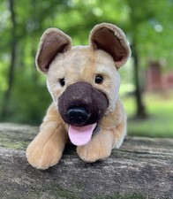 19" Keel Toys German Shepherd Dog Max Plush Puppy Stuffed Animal Floppy UK