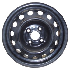 14x5 13 Hole Refurbished Steel Wheel Painted Black 560-70762 14x5 13 Hole Refurbished Steel Wheel Painted Black 560-70762