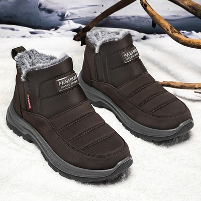 Ankle Snow Boots Men display picture 1