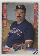 2000 Dunkin' Donuts Pawtucket Red Sox Rich Bombard 0q3