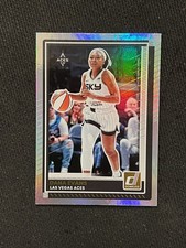 DANA EVANS 2025 Panini WNBA Donruss SILVER HOLO PRIZM Las Vegas Aces #37 Sky