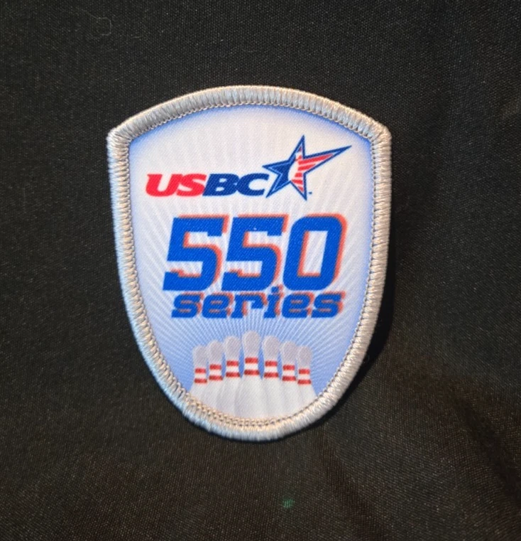 USBC 550 Series Bowling Patch – Achievement Award