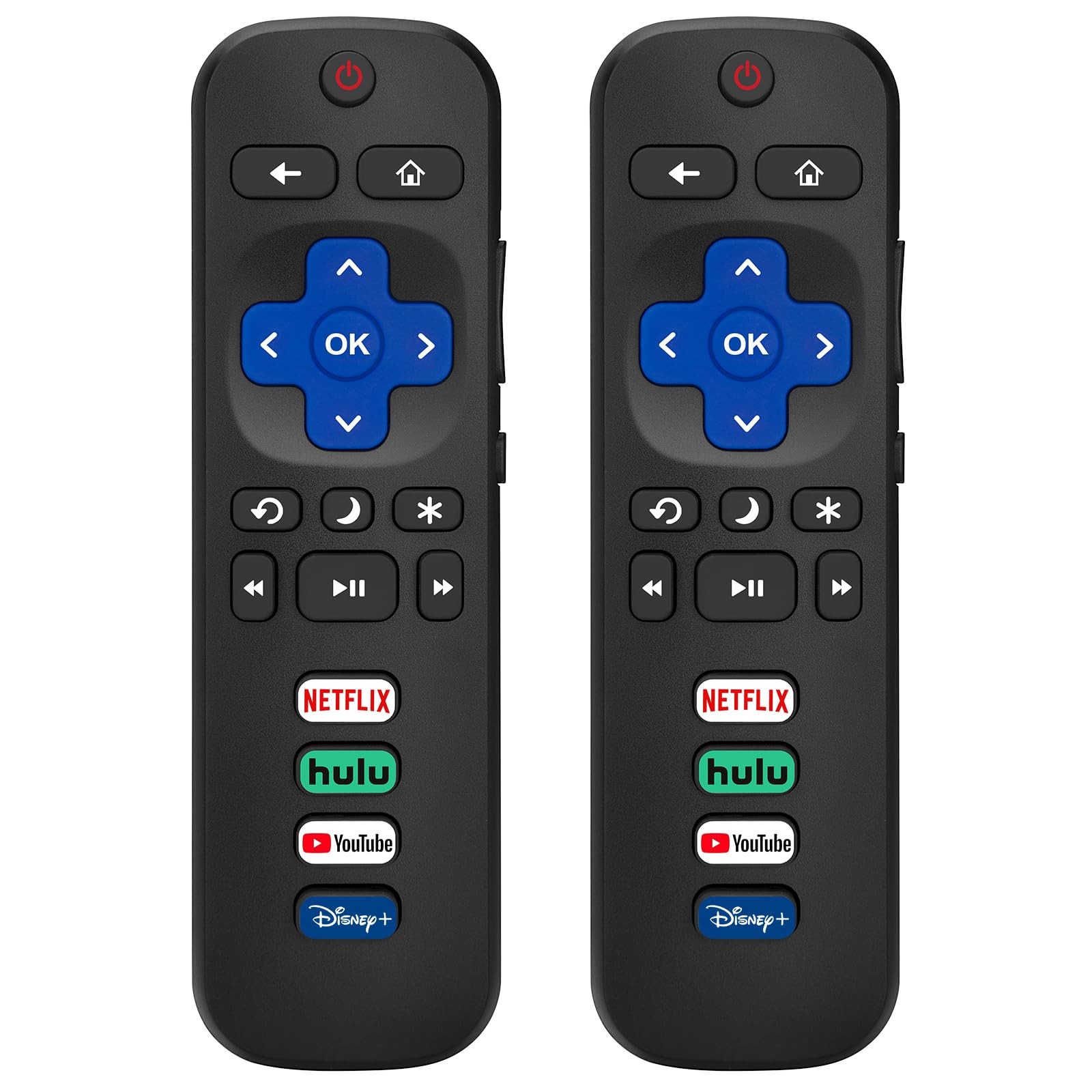 2pac Replacement for All Roku TV Remote, Universal for Hisen