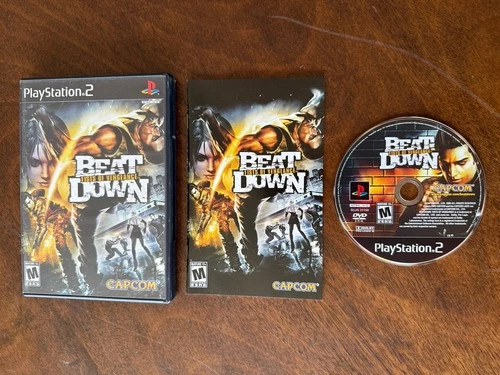 Beat Down: Fists of Vengeance (Sony PlayStation 2, 2005) COMPLETE PS2
