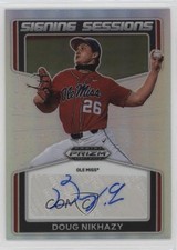 2022 Panini Prizm Draft Picks Signing Sessions Doug Nikhazy #SS-DN Auto 1u6