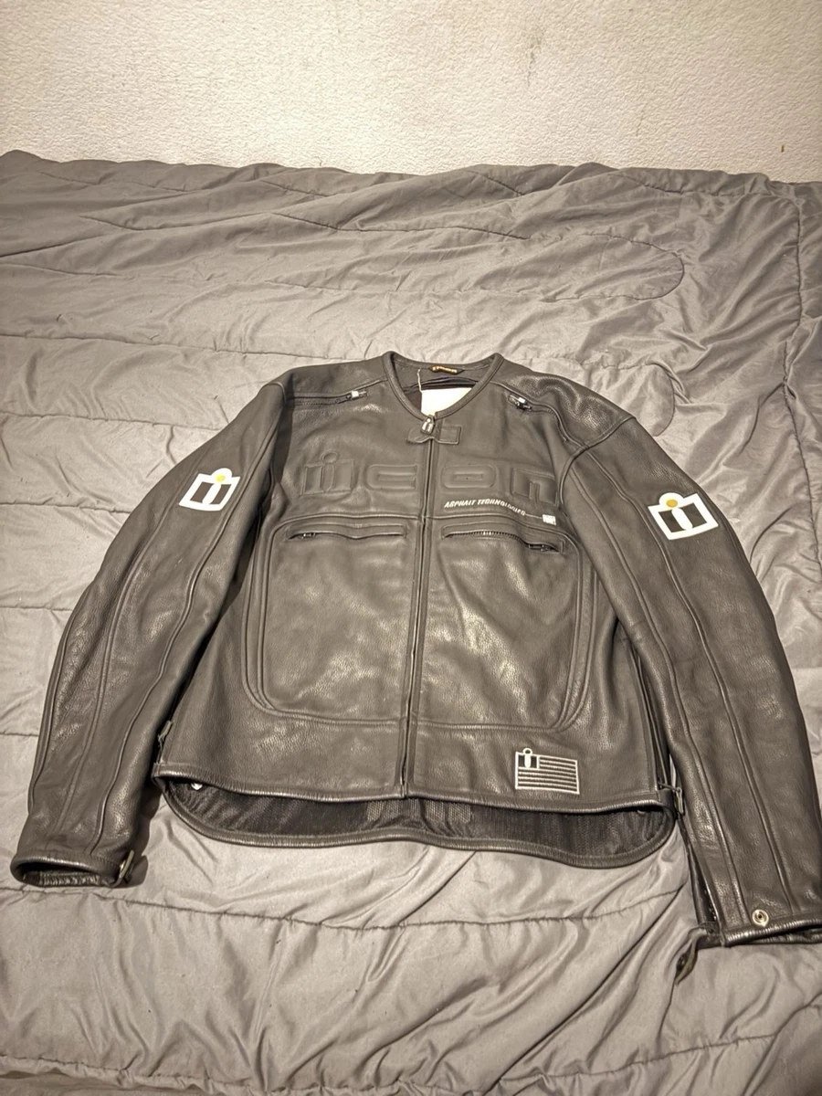Icon Men's Leather Motorcycle Jackets for sale | eBay