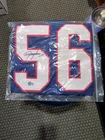 Lawrence Taylor Autographed XL Custom Blue Football Jersey Beckett Authenticated