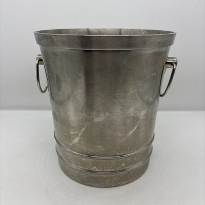 Vintage Viners Edelstahl Eiskübel 60er 70er Retro Barware