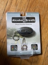 New Excalibur 681-CS Alcohol Breath Tester Keychain Digital Timer  LED Spotligh