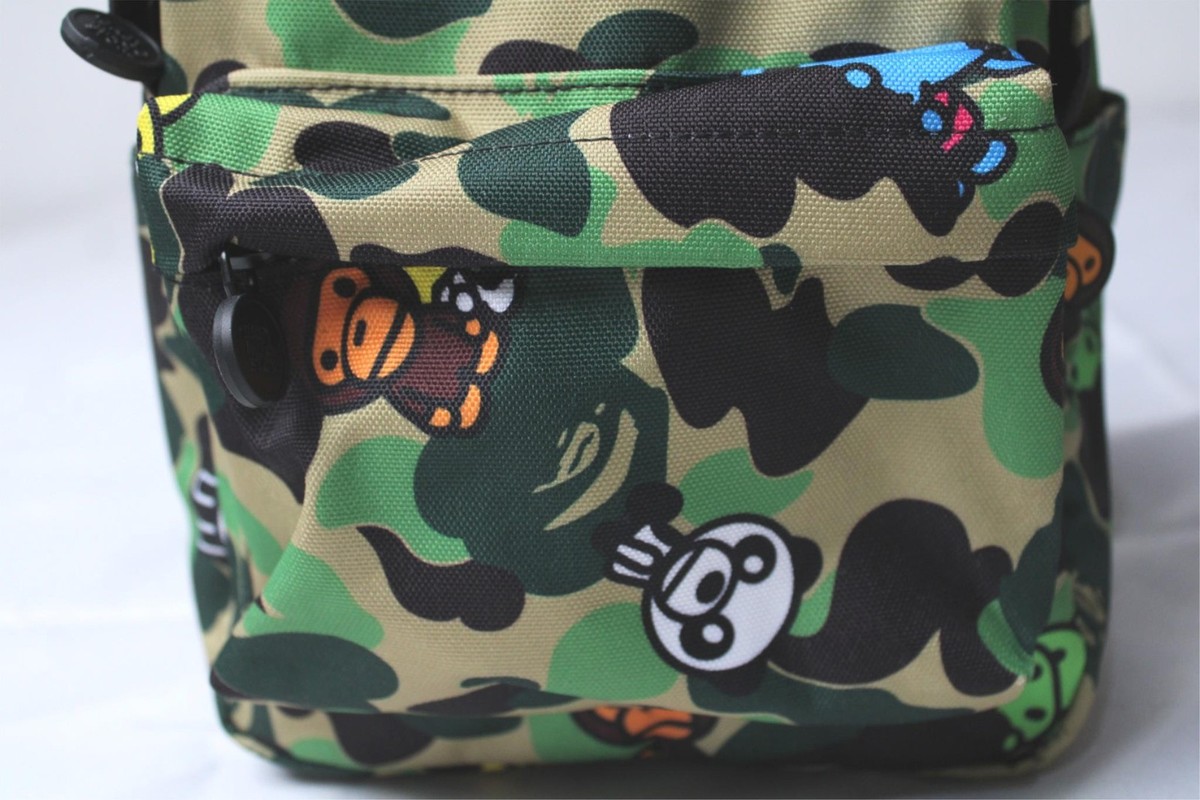 A Bathing Ape Unisex Baby Milo & Friends Mini Backpack NC3 Green
