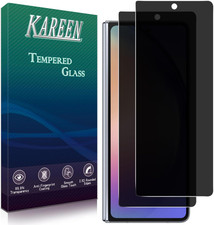 2 Pack Privacy Screen Protector for Samsung Galaxy Z Fold 5 anti Spy Private Tem