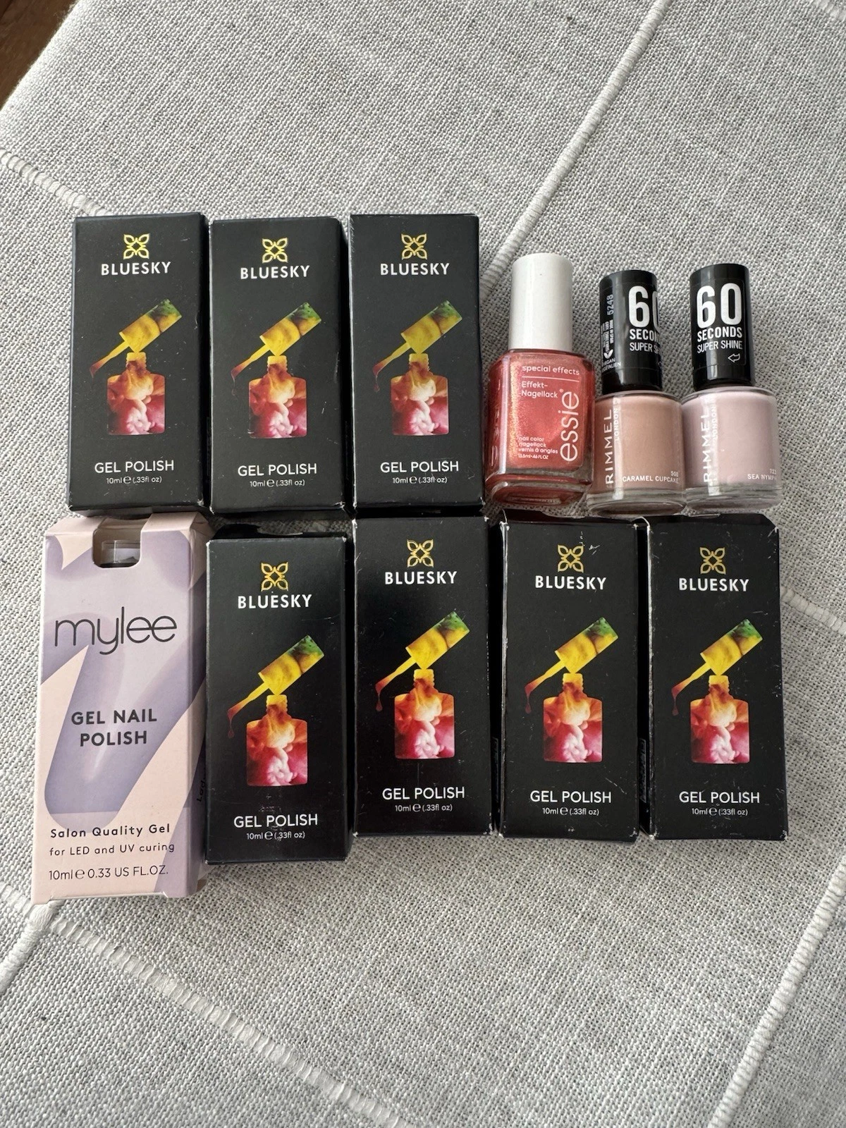 Essie, Rimmel, Bluesky and Mylee Nail Polish Bundle Joblot x11