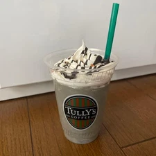 Tully's coffee food sample shake tullys coffee #e5786e