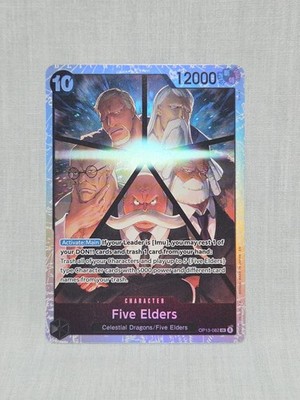 Five Elders OP13-082 Carrying On His Will Foil