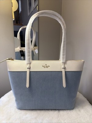 NWT Kate Spade New York All Day Denim Tote Bag