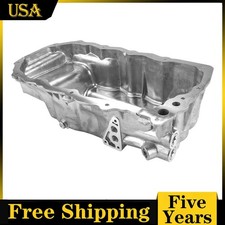 Aluminum Oil Pan With Drain Plug Fits 2001-2010 Chrysler Pt Cruiser 4884385ac