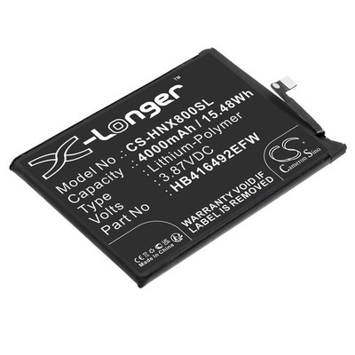 BATTERIE 4000mAh Type HB416492EFW For Honor X8 4G, TFY-LX1 TFY-LX2 TFY-LX3
