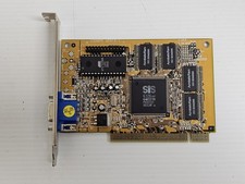 SiS 6326 AGP VGA Video Graphics Card Vintage ...